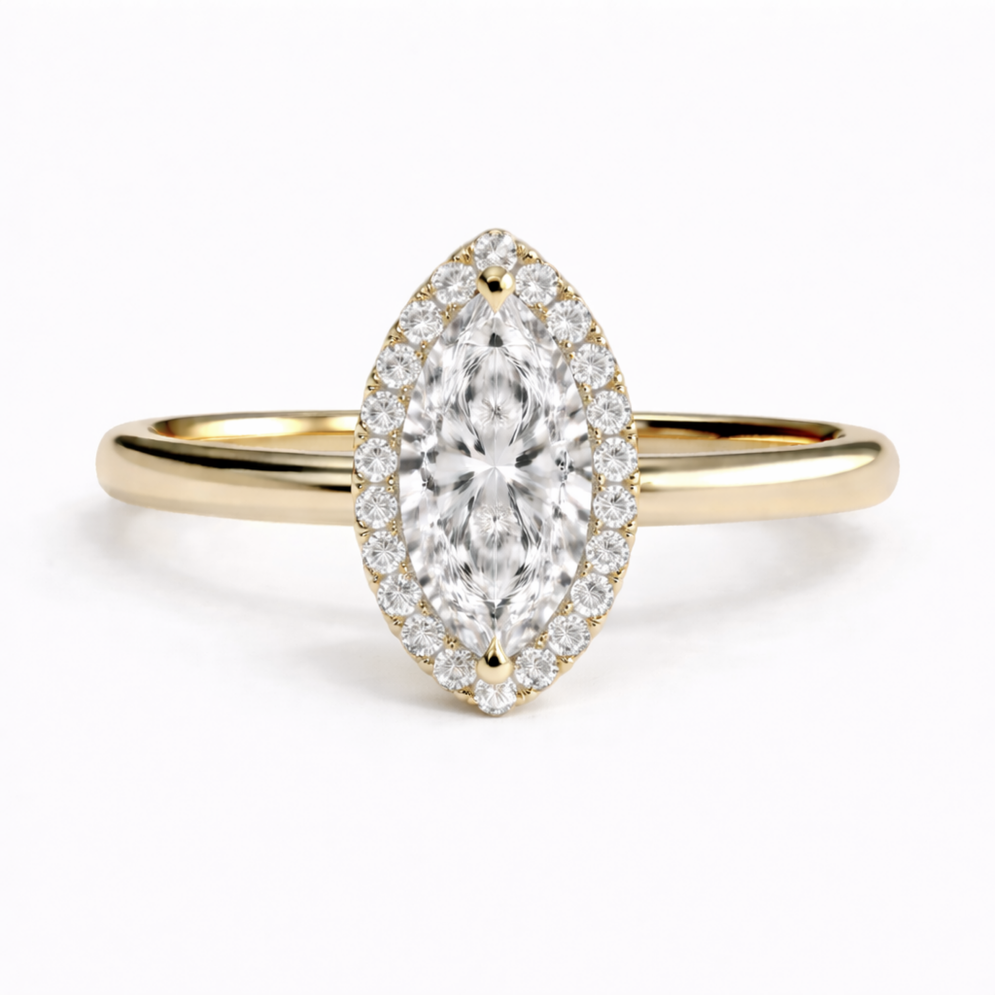 Halo with Claw Prongs