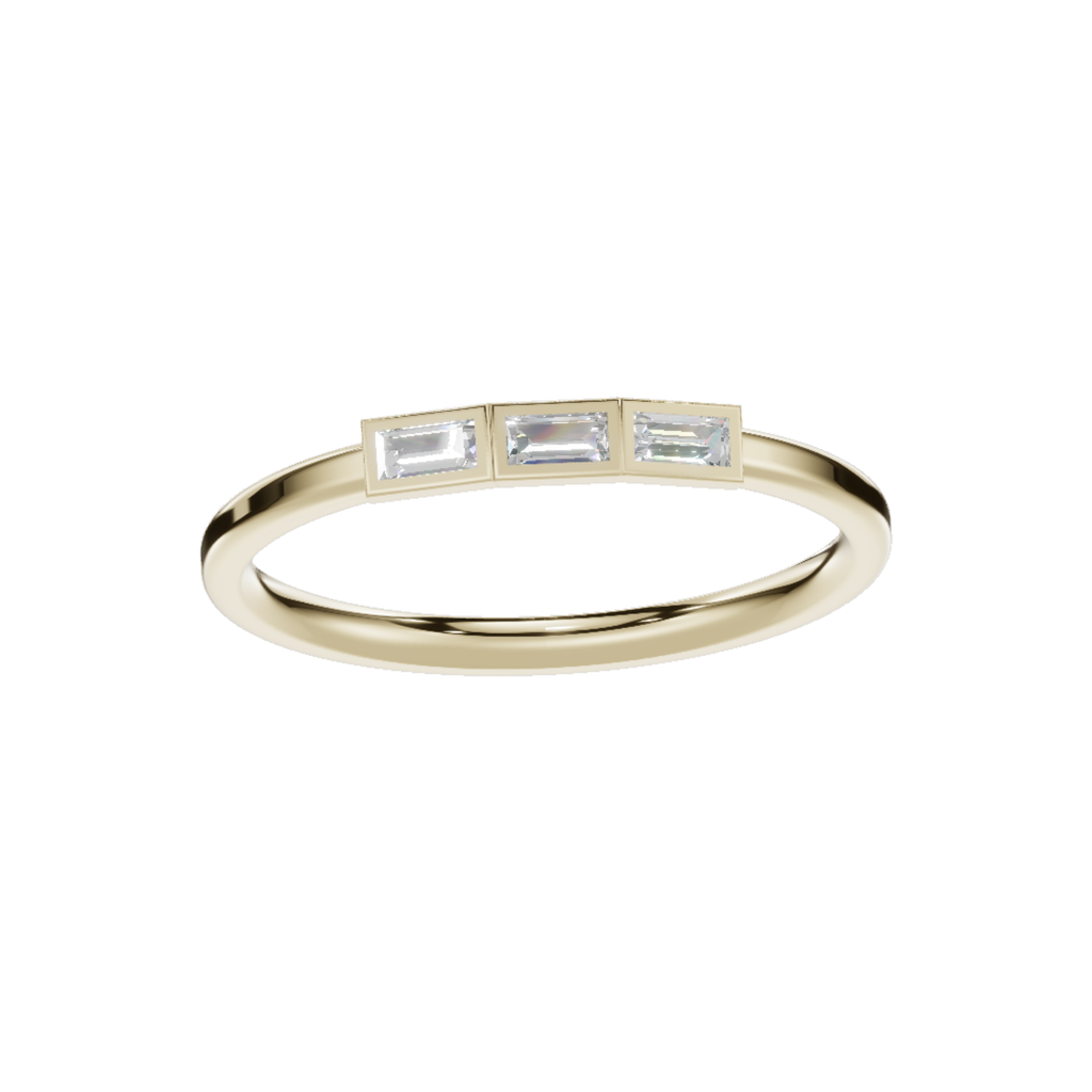 Baguette Stack Ring