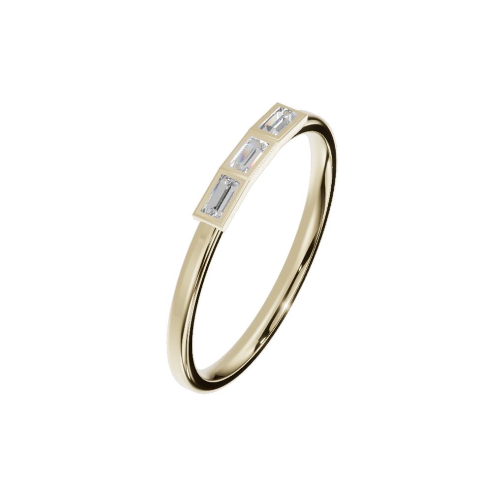 Baguette Stack Ring
