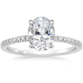Oval Pavé Ring