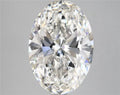4.00ct Oval Lab Grown Diamond (Colour F, Clarity SI1, IGI Certified)