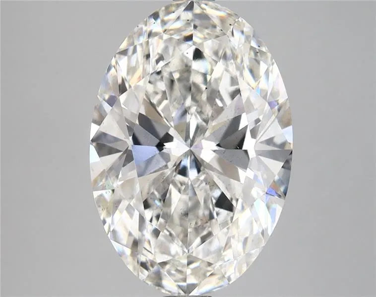 4.00ct Oval Lab Grown Diamond (Colour F, Clarity SI1, IGI Certified)