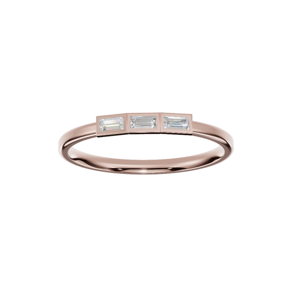 Baguette Stack Ring