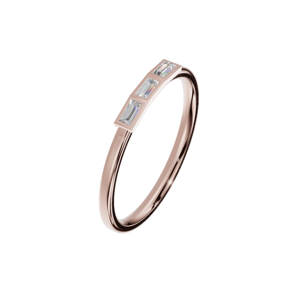 Baguette Stack Ring