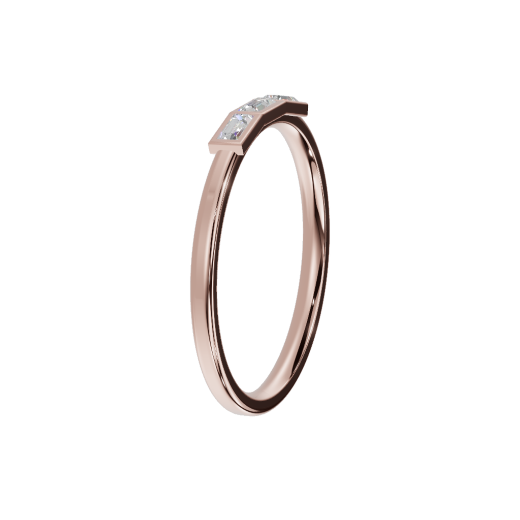 Baguette Stack Ring
