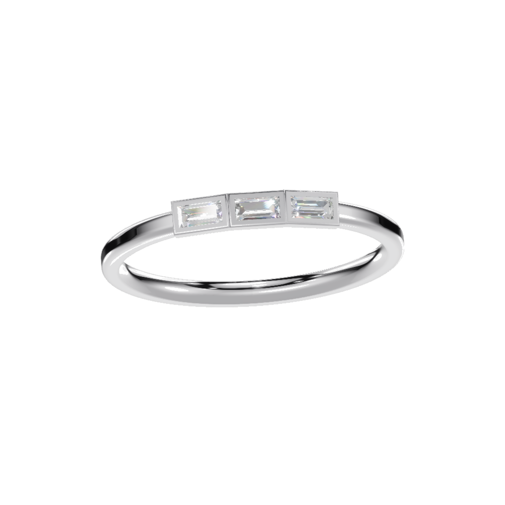 Baguette Stack Ring
