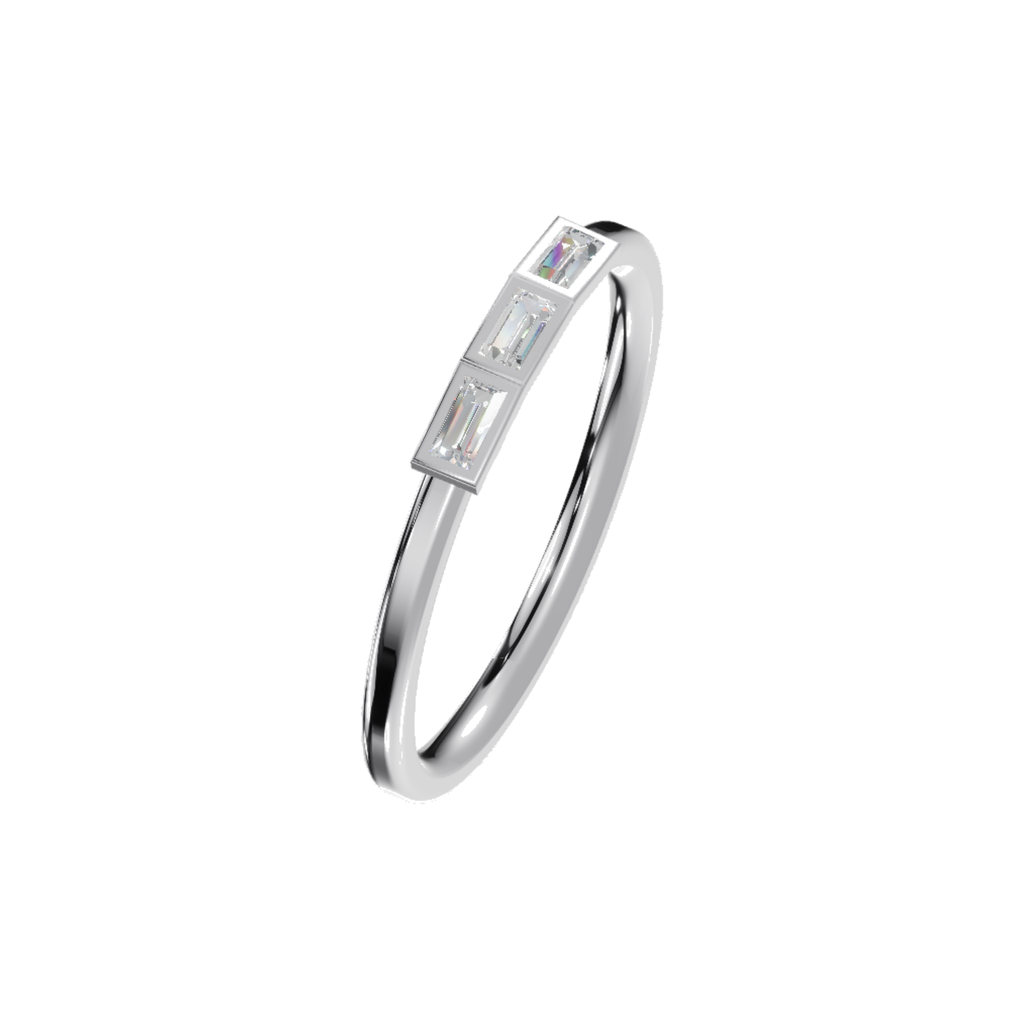 Baguette Stack Ring