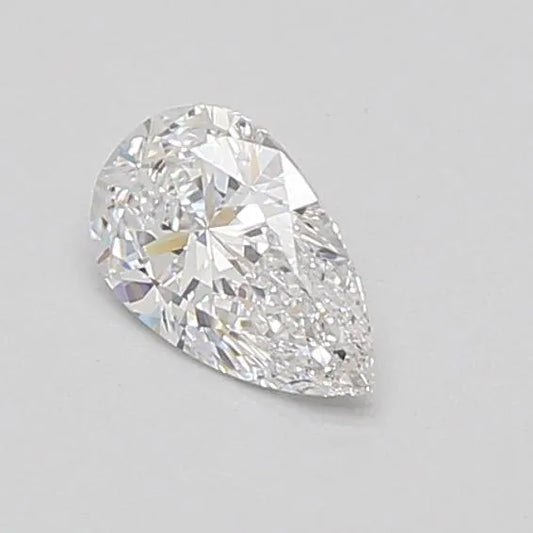 0.51ct Pear Lab Grown Diamond (Colour D, Clarity SI1, IGI Certified)