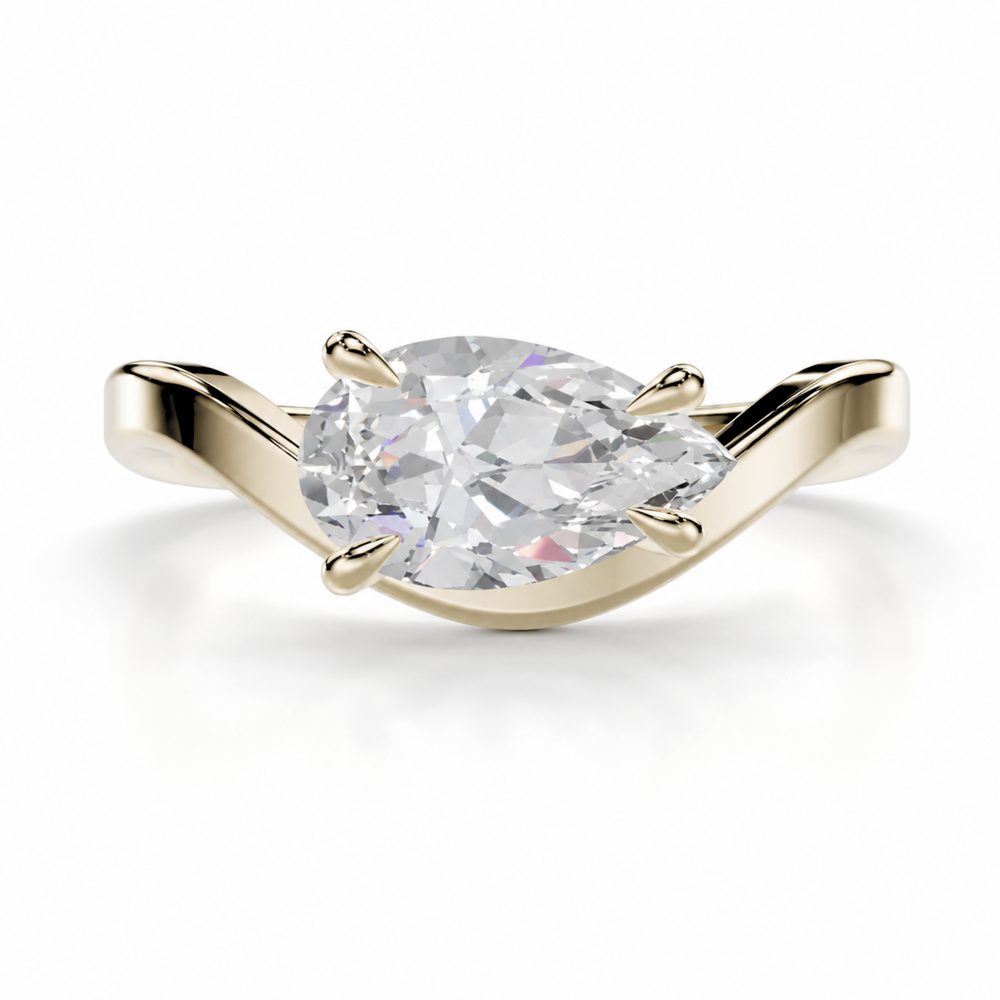 Pear Diamond, Curve Setting