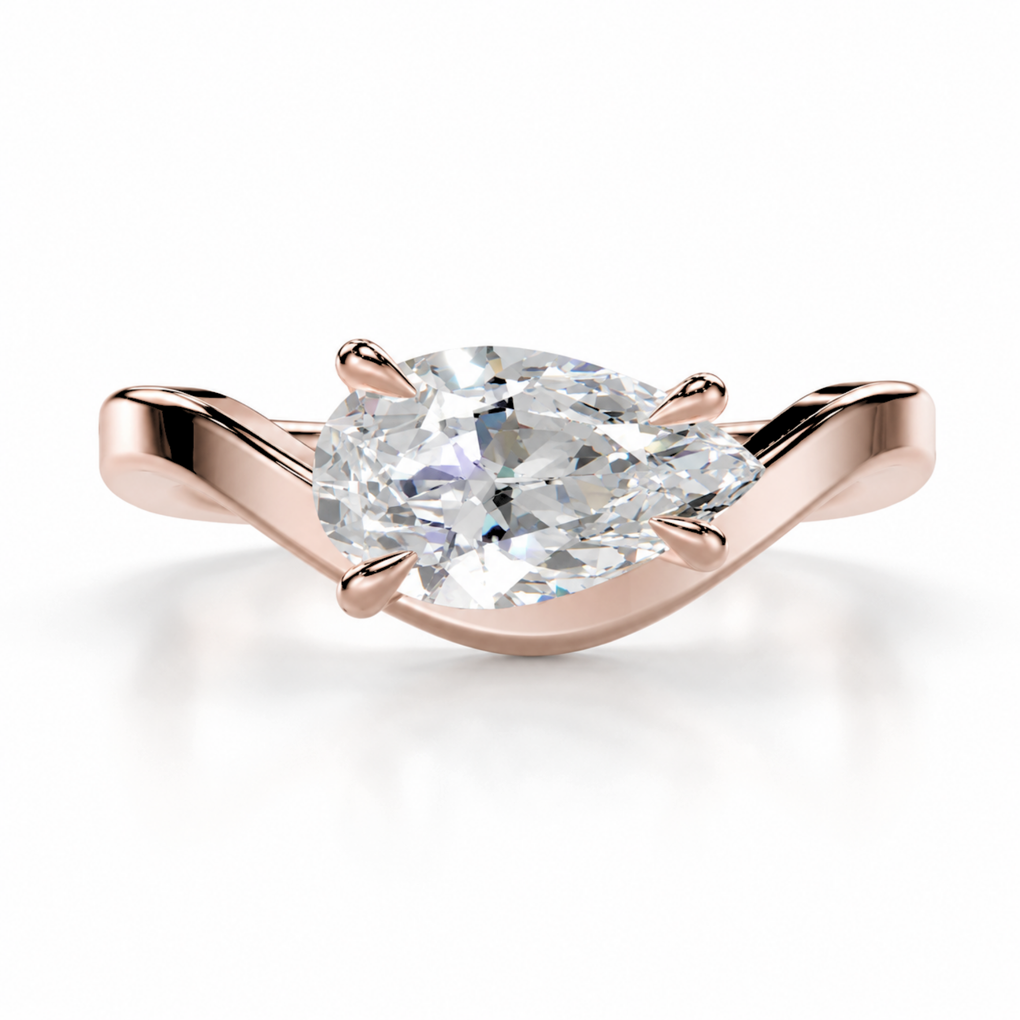 Pear Diamond, Curve Setting