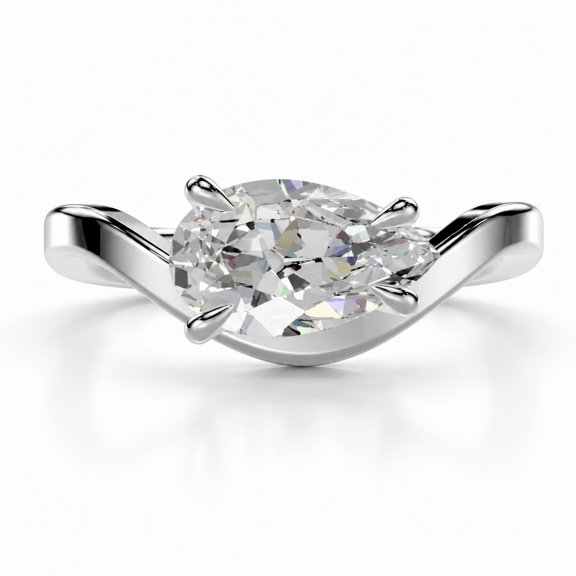 Pear Diamond, Curve Setting