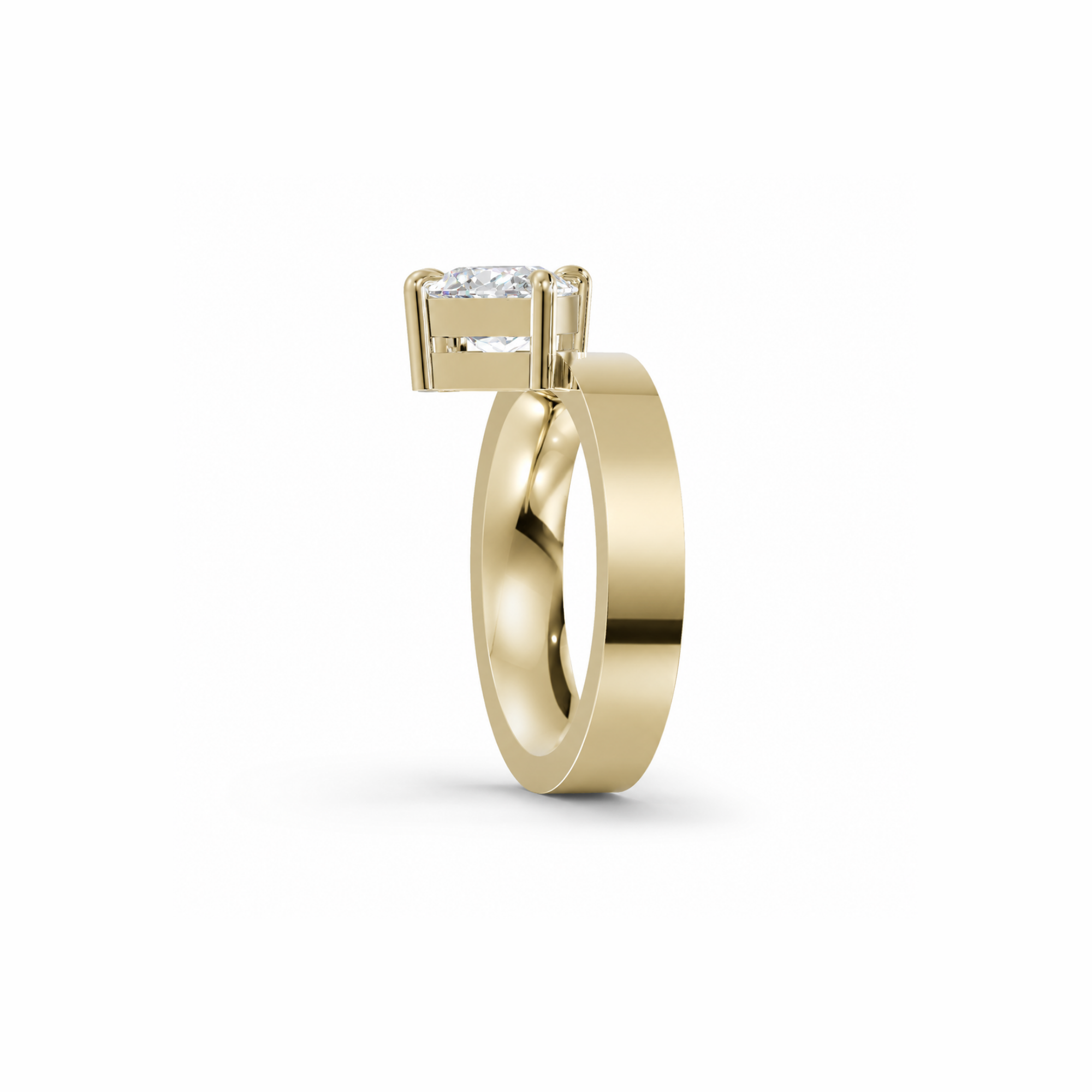 East West Marquise 3.5mm Low Profile Cigar Setting