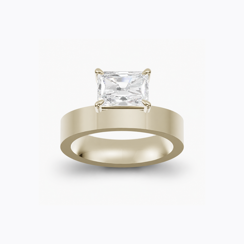 East West Radiant 3.5mm Low Profile Cigar Setting