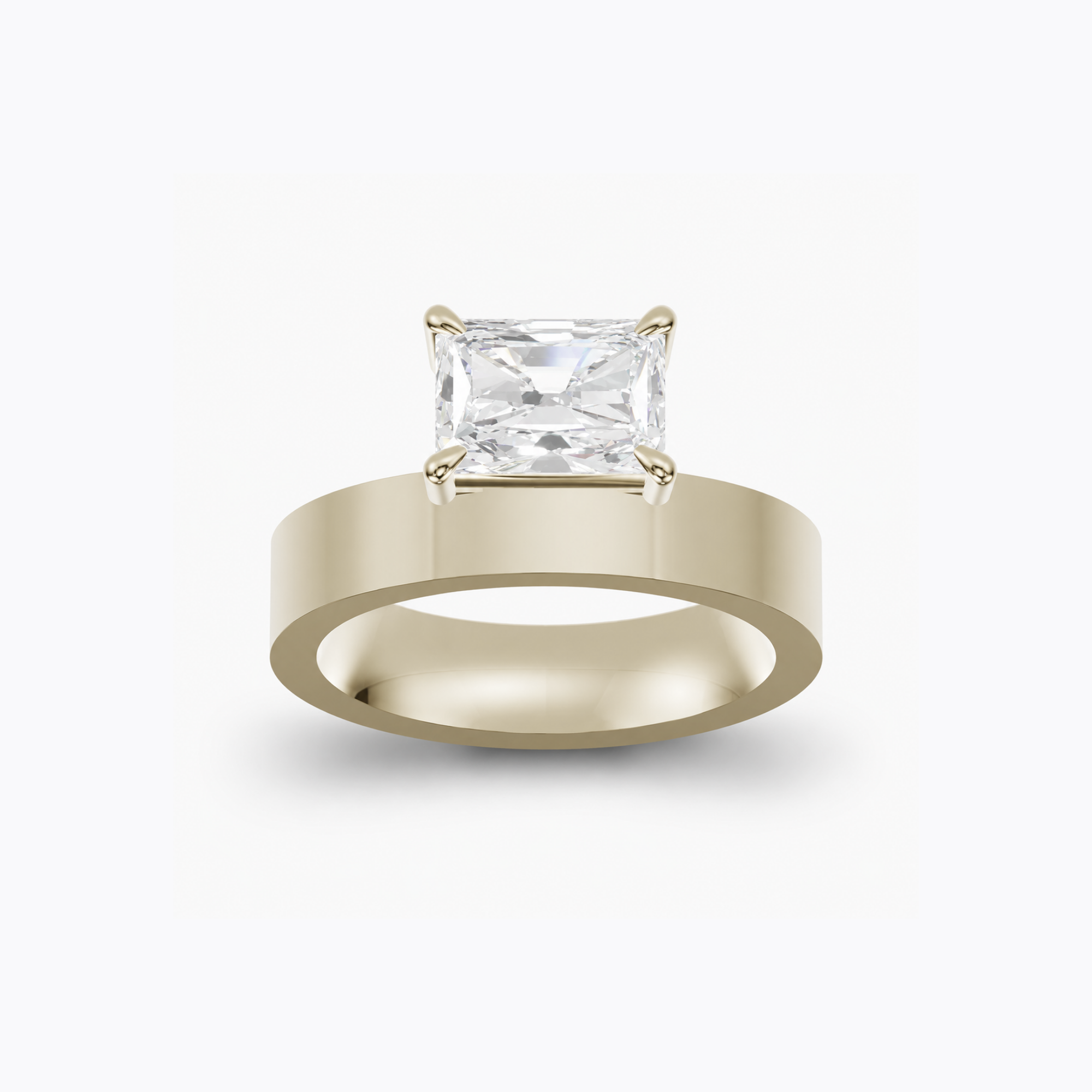 East West Radiant 3.5mm Low Profile Cigar Setting