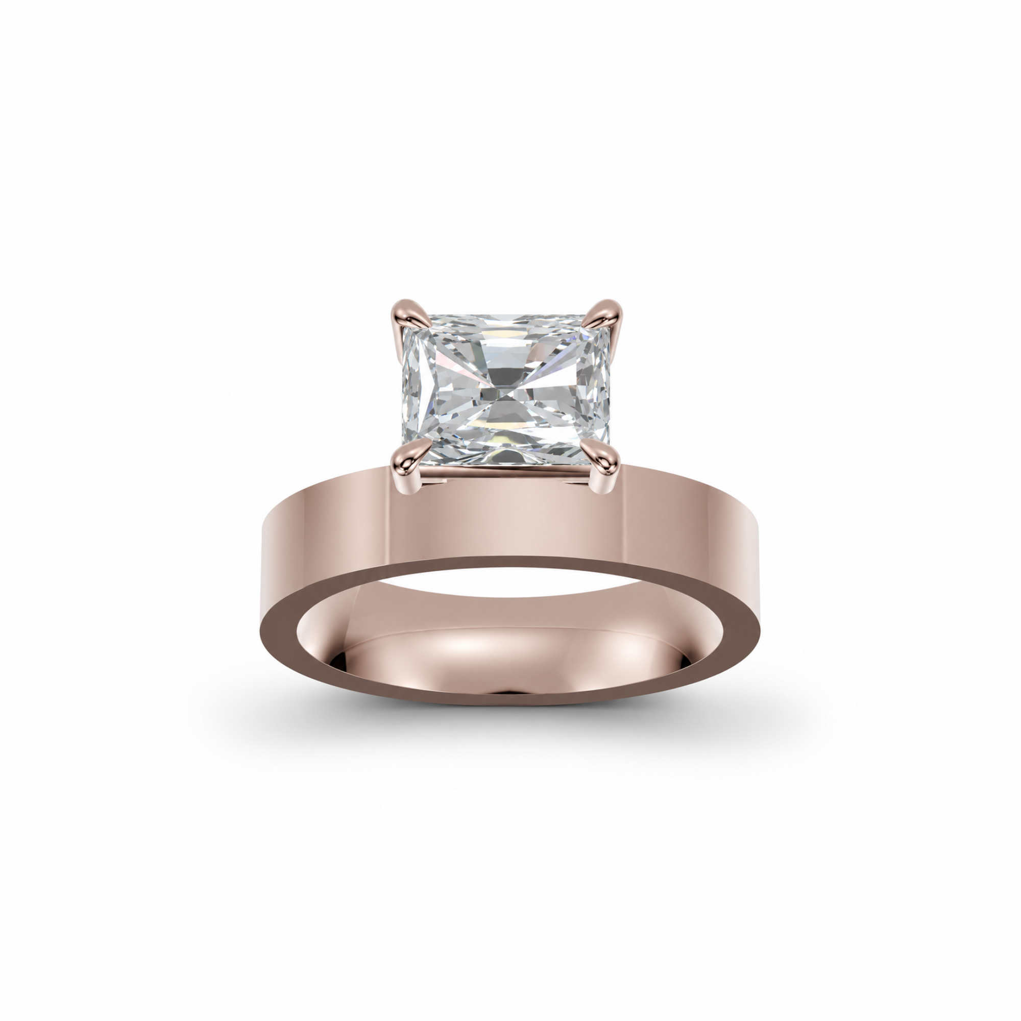 East West Radiant 3.5mm Low Profile Cigar Setting