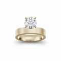 East West Round 3.5mm Low Profile Cigar Setting