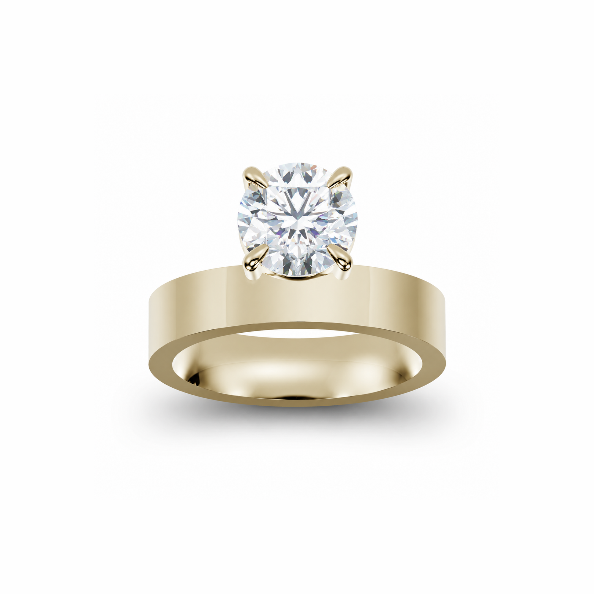 East West Round 3.5mm Low Profile Cigar Setting