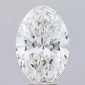 5.41ct Oval Lab Grown Diamond (Colour E, Clarity VVS1, IGI Certified)