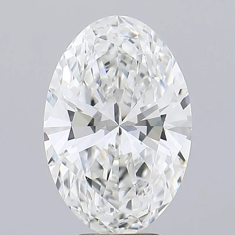 5.41ct Oval Lab Grown Diamond (Colour E, Clarity VVS1, IGI Certified)