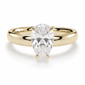 Pear Diamond, Cigar Band Setting