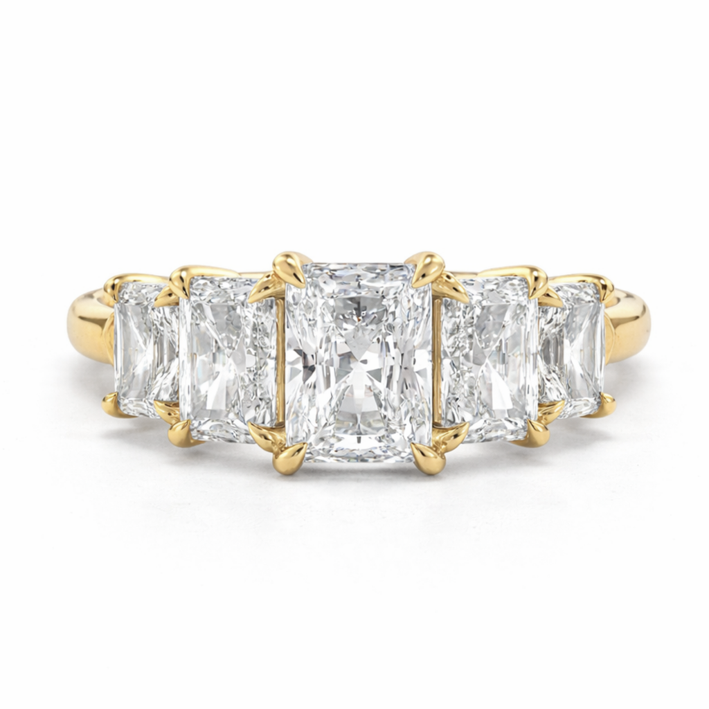 Five Stone Low Basket Setting