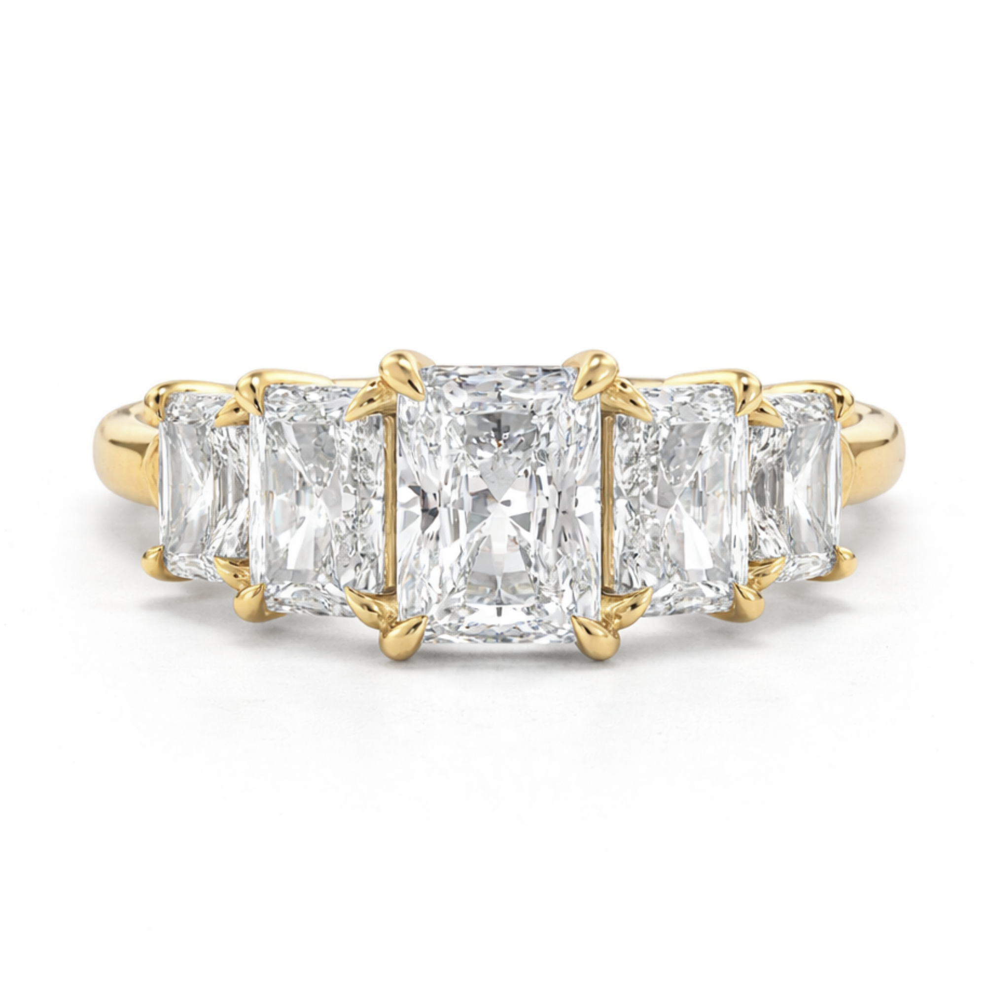 Five Stone Low Basket Setting