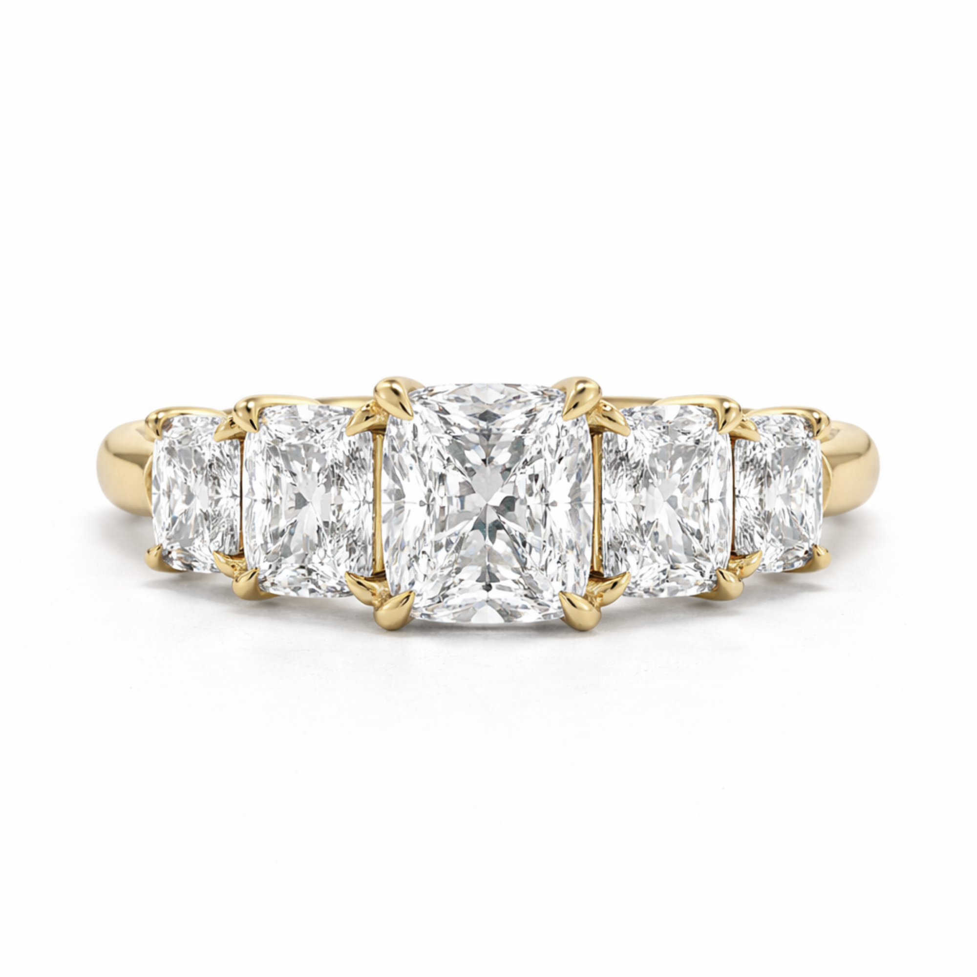 Five Stone Low Basket Setting