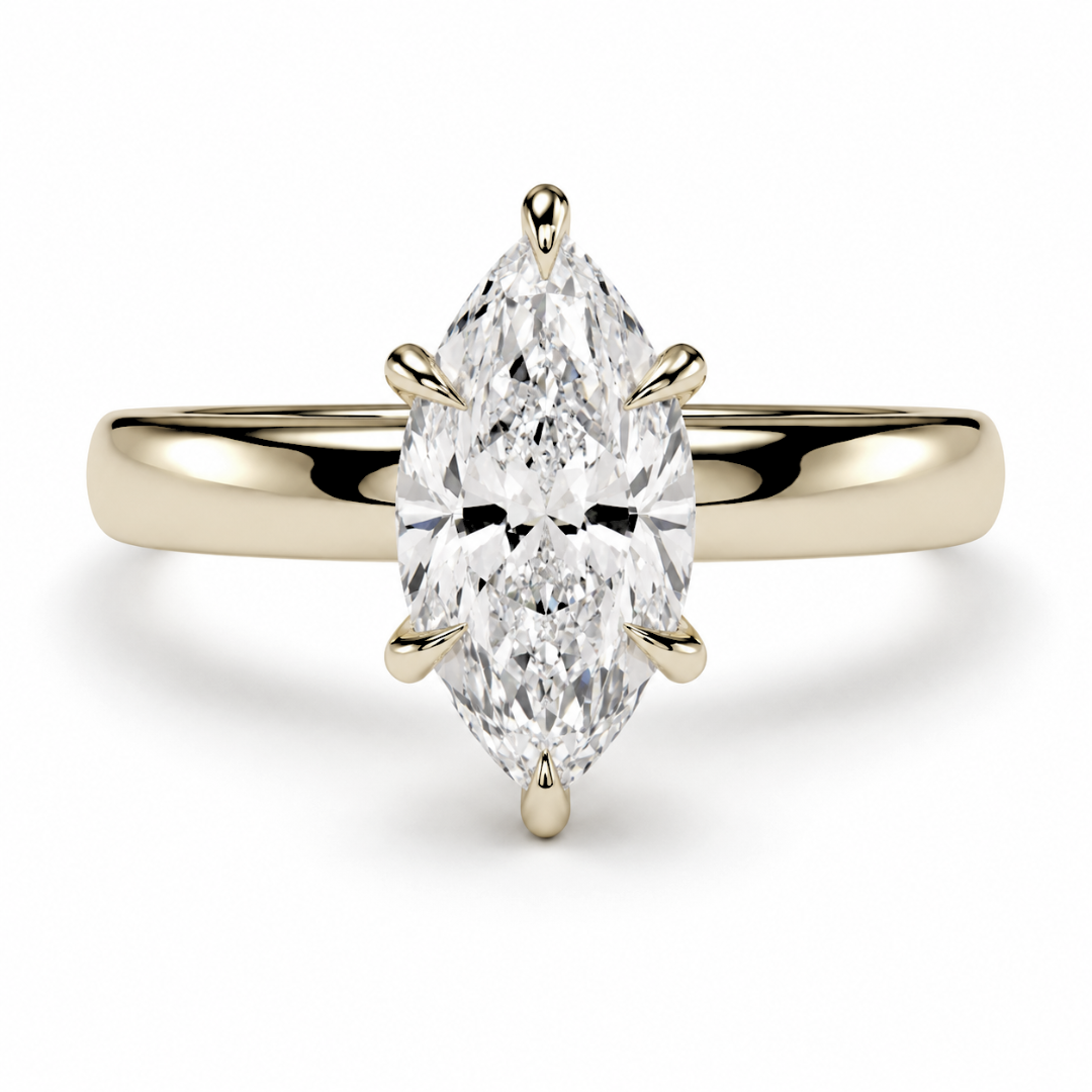 Marquise Diamond, Cigar Band Setting
