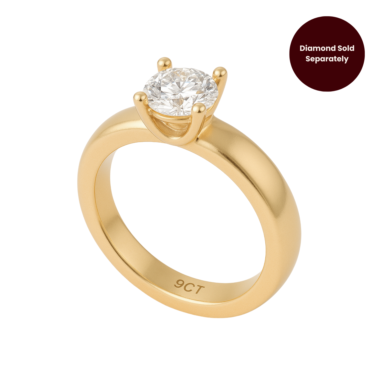 4mm Solitaire Claw Setting