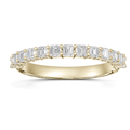 Asscher Eternity Band