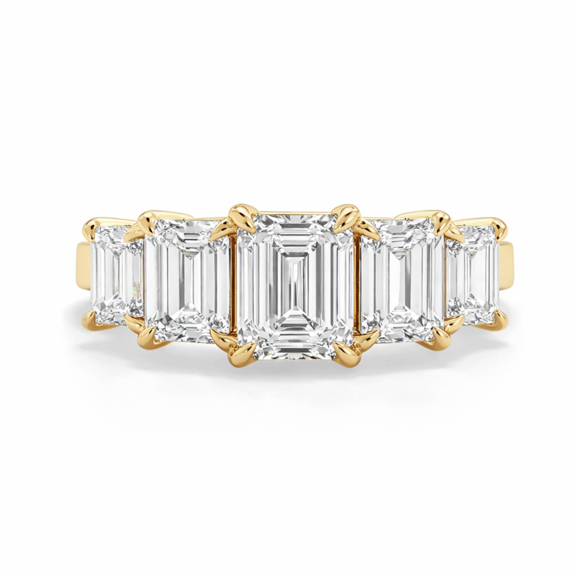 Five Stone Low Basket Setting