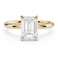 Emerald Diamond, High Profile Claw Prong