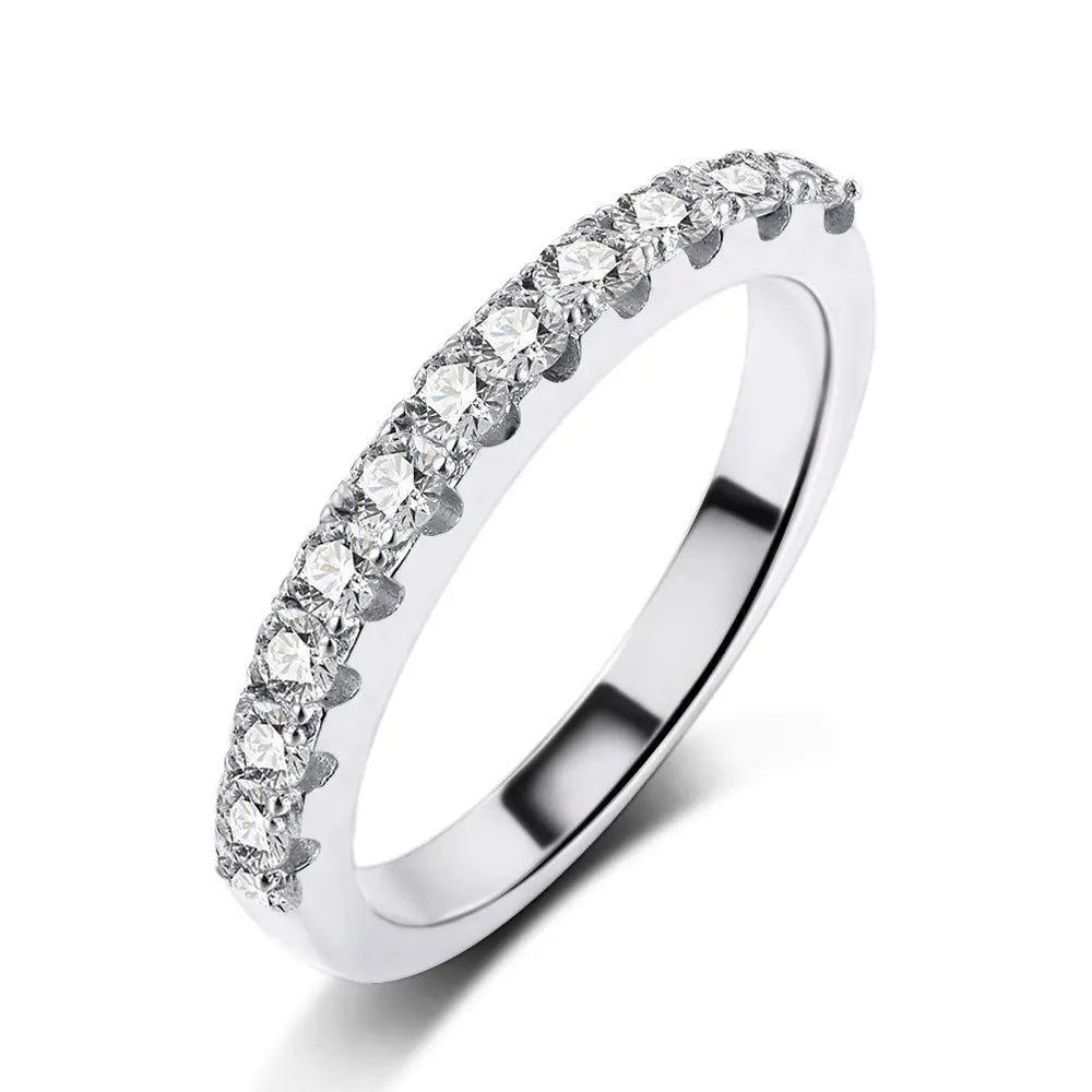 Half Pavé Band
