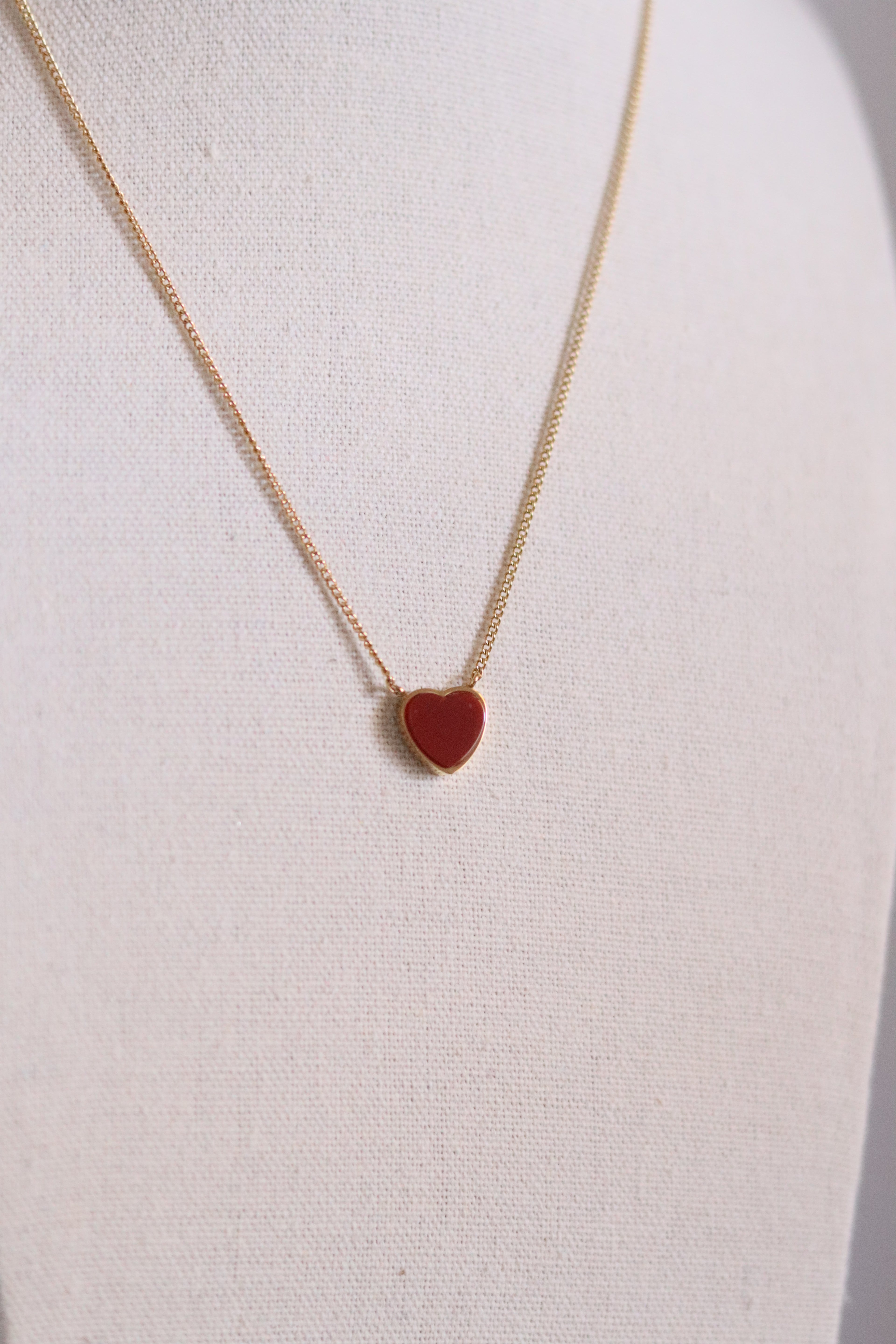 Red Heart Necklace