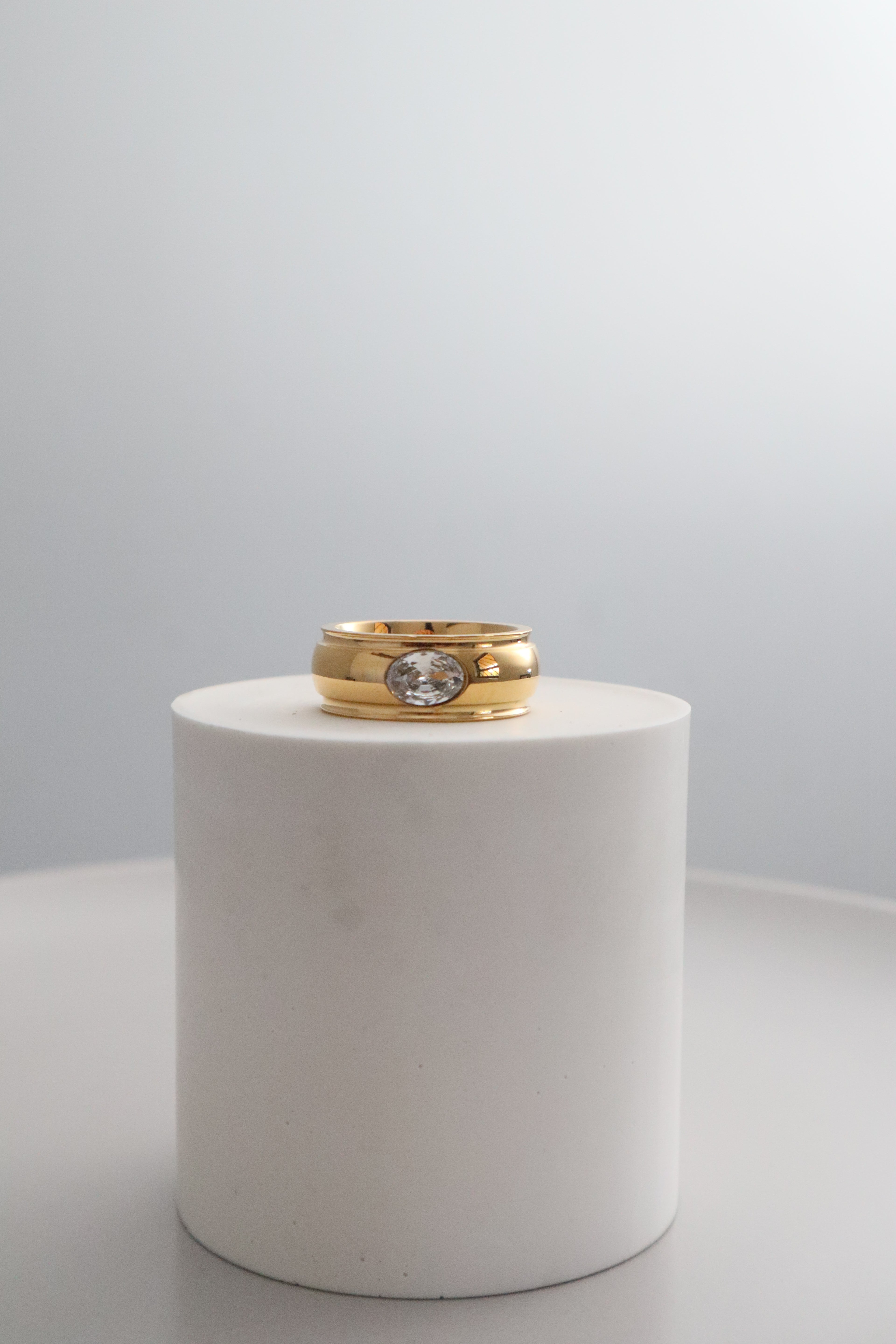 Chunky Oval Ring