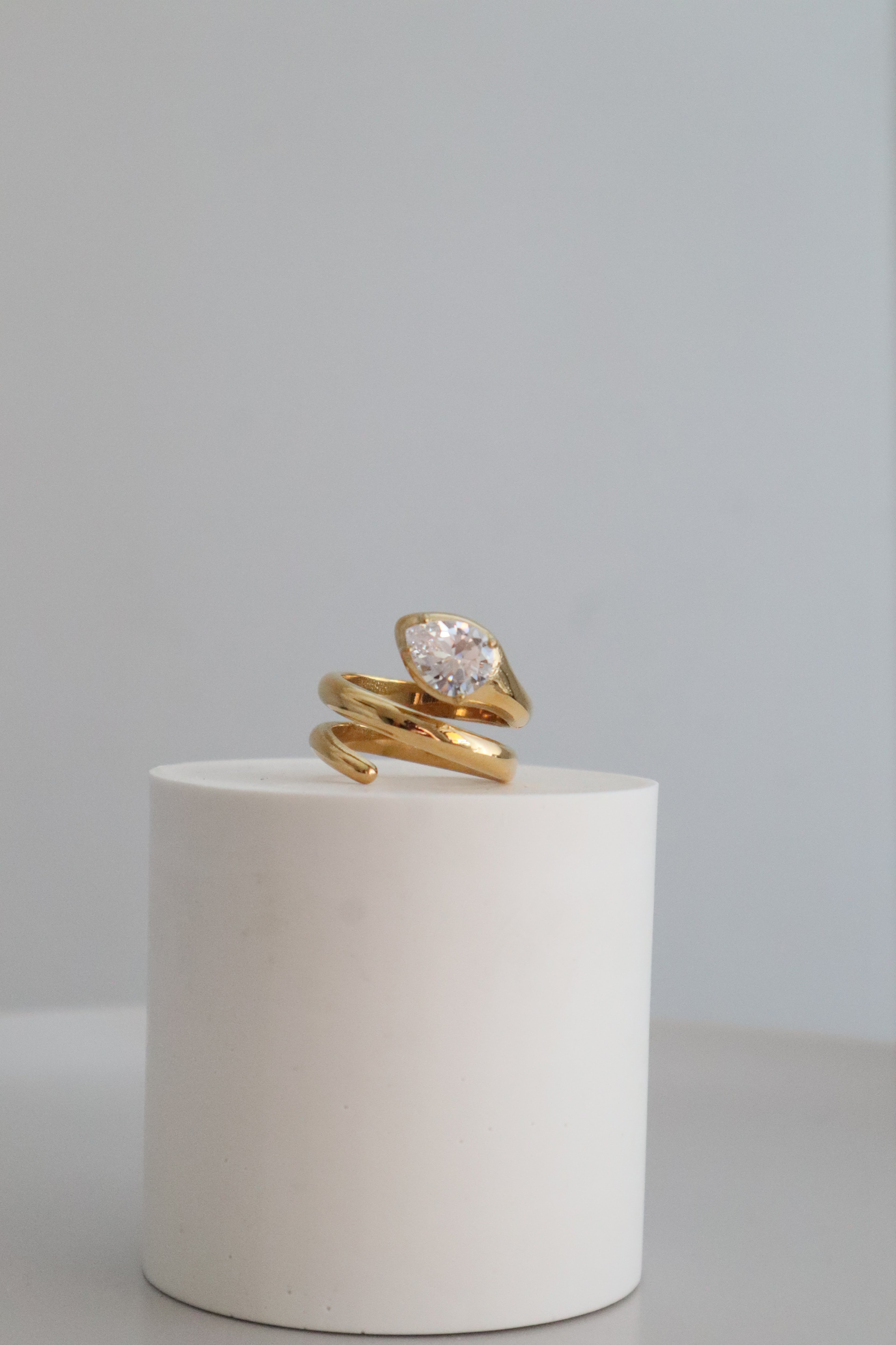 Serpent Wrap Ring