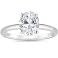 Oval Solitaire Ring