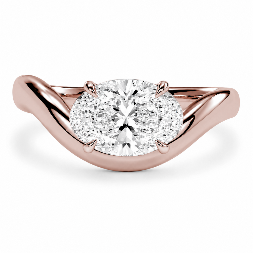 Oval Diamond, Curve Setting