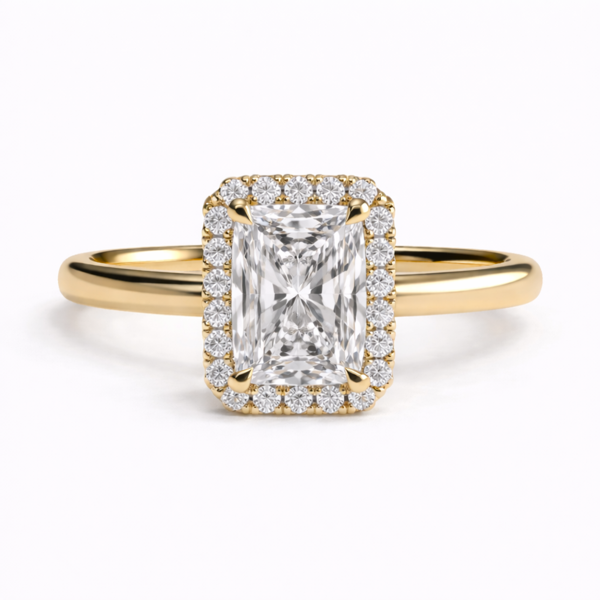 Halo with Claw Prongs