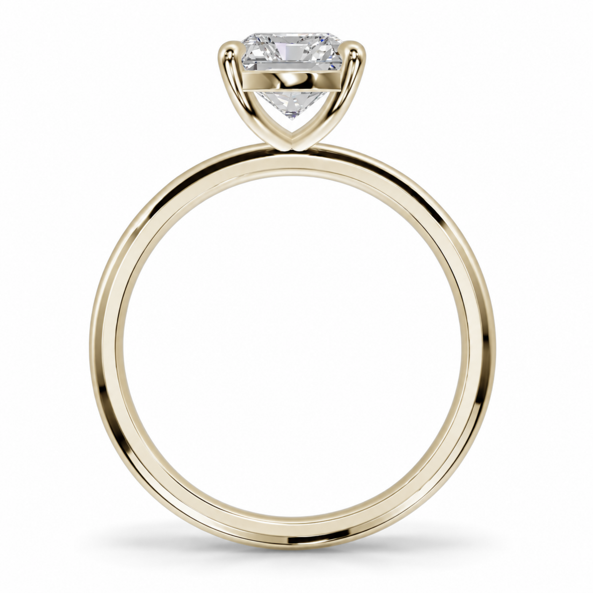 Radiant Diamond, High Profile Claw Prong