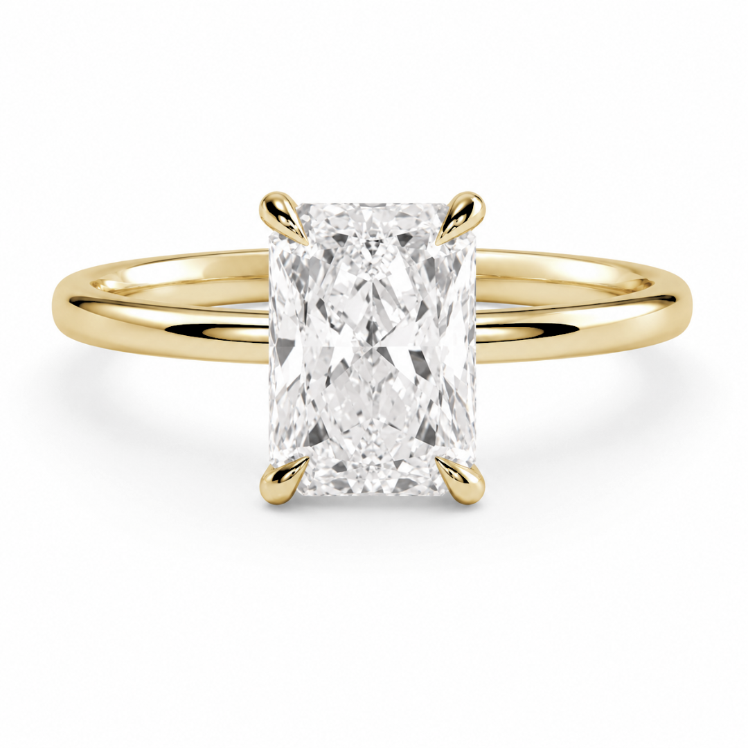 Radiant Diamond, High Profile Claw Prong