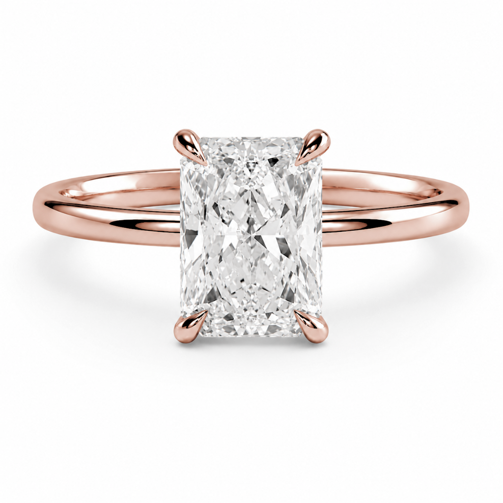 Radiant Diamond, High Profile Claw Prong
