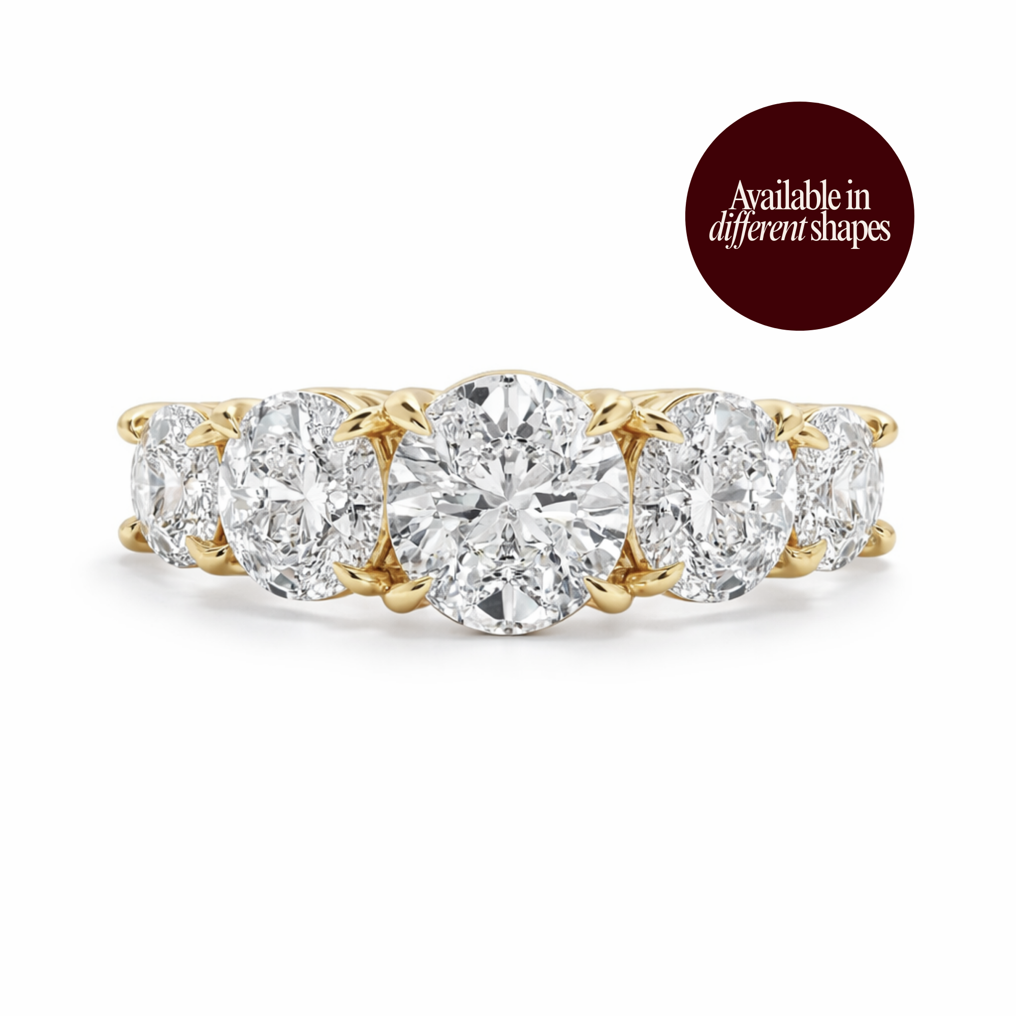 Five Stone Low Basket Setting