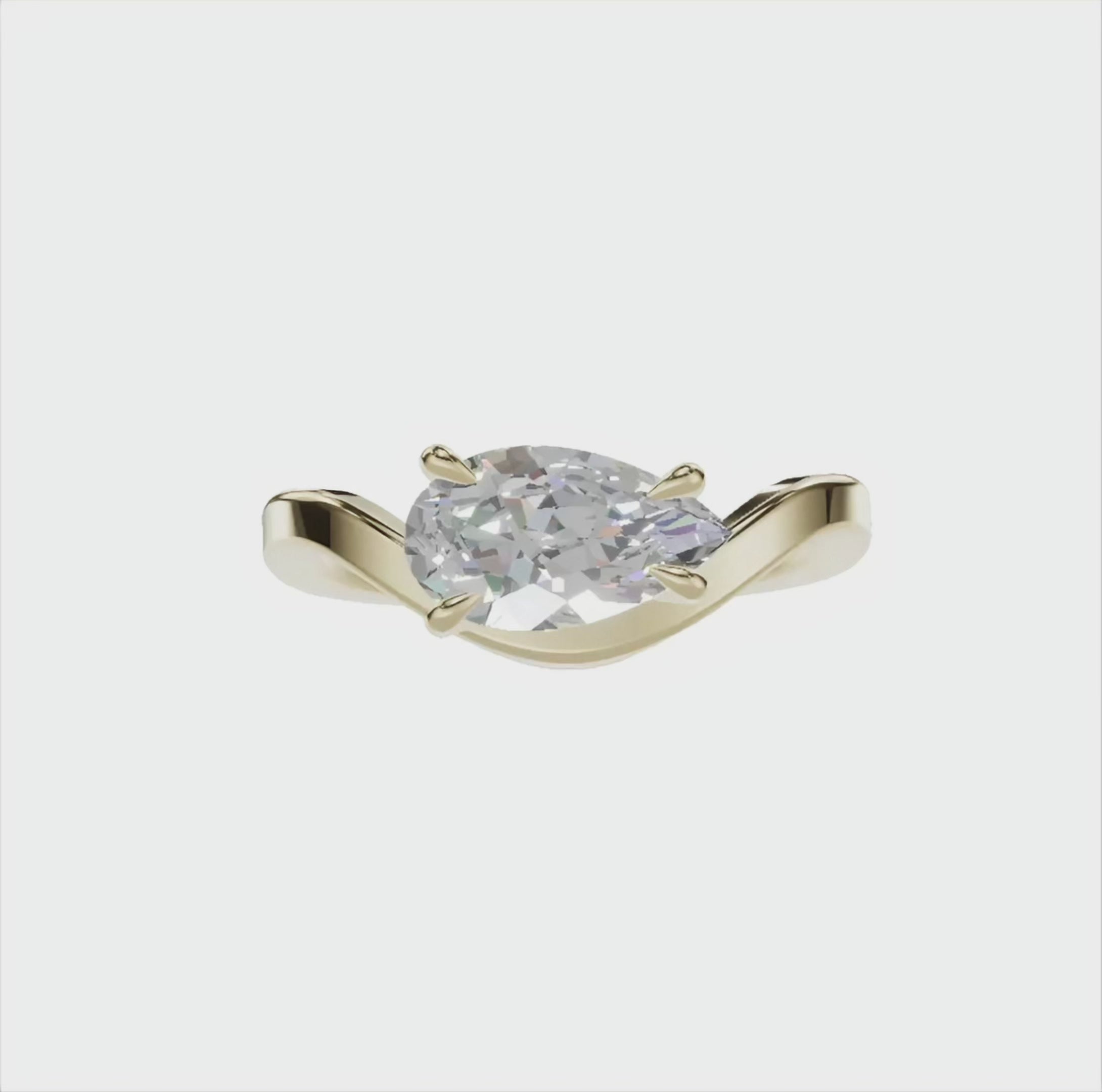 Pear Diamond, Curve Setting