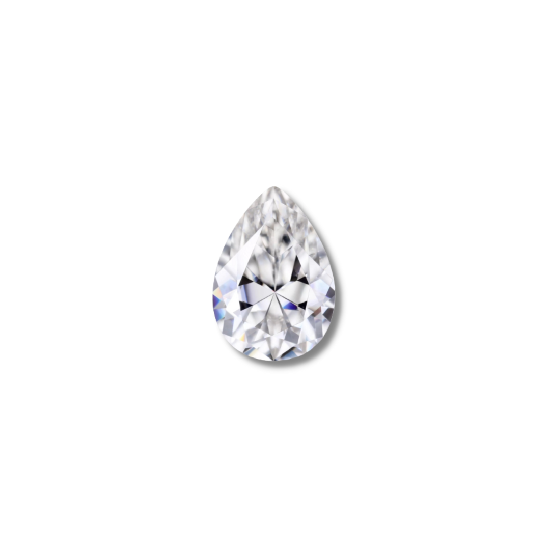 Pear Moissanite